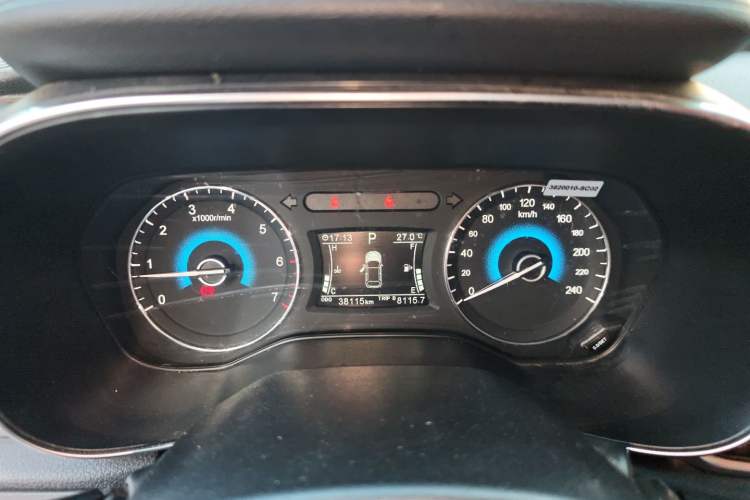 Used Dongfeng Fengon 580 2018 1.5T CVT ZhiShang Version Instrument Cluster