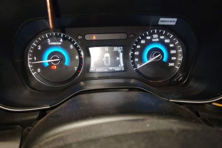 Used Dongfeng Fengon 580 2018 1.5T CVT Luxury Model Instrument Cluster