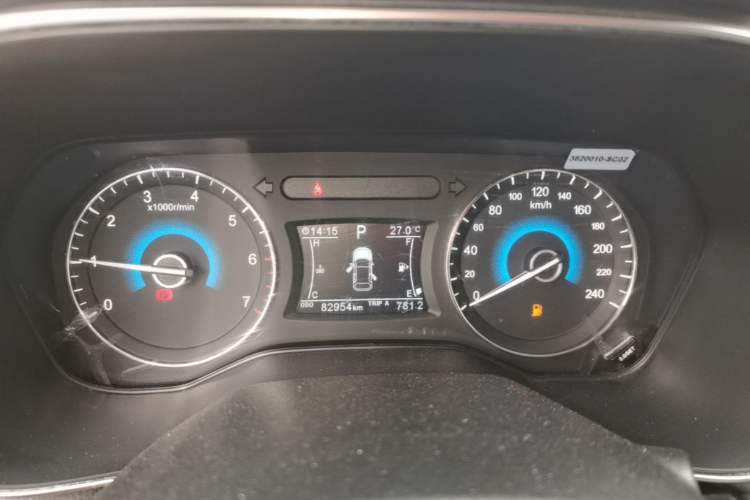 Used Dongfeng Fengon 580 2018 1.5T CVT Luxury Model Instrument Cluster