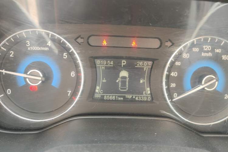 Used Dongfeng Fengon 580 2018 1.5T CVT Luxury Model Instrument Cluster