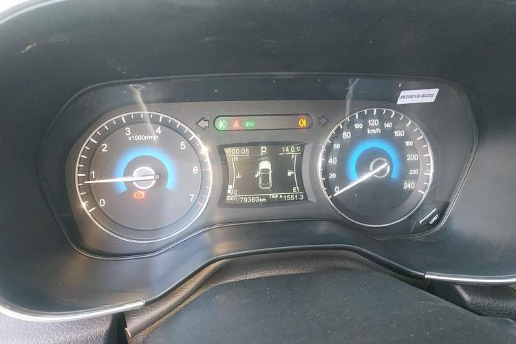 Used Dongfeng Fengon 580 2018 1.5T CVT Luxury Model Instrument Cluster