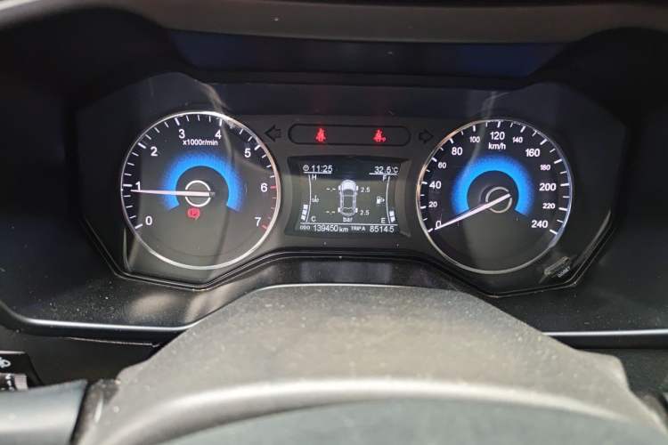 Used Dongfeng Fengon 580 2018 1.8L Manual Comfort Model Odometer Close Up