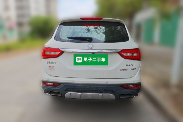 Used Dongfeng Fengon 580 2018 1.5T Manual Luxury Model Rear