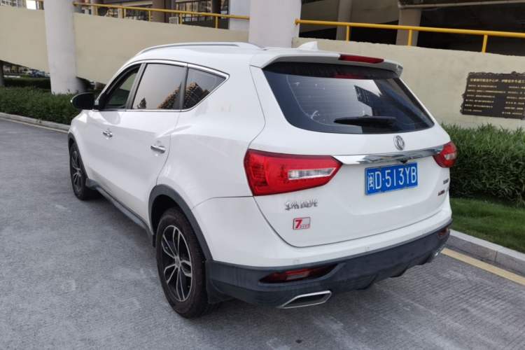 Used Dongfeng Fengon 580 2018 1.5T CVT Luxury Model Rear Left 45 Deg