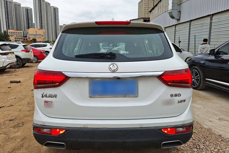 Used Dongfeng Fengon 580 2018 1.5T CVT Smart Connectivity Version Rear