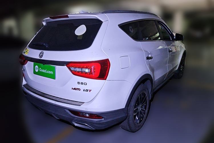 Used Dongfeng Fengon 580 2018 1.5T Manual Luxury Model Rear Right 45 Deg