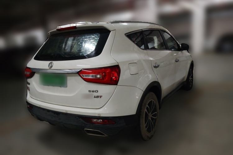 Used Dongfeng Fengon 580 2018 1.5T CVT Luxury Model Rear Right 45 Deg
