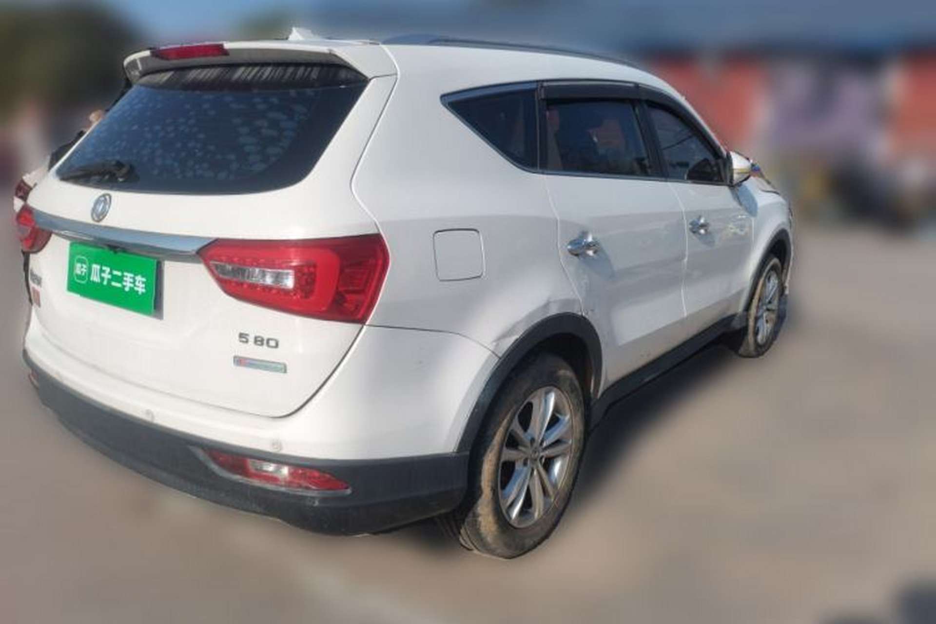 Used Dongfeng Fengon 580 2018 1.8L Manual Comfort Model Rear Right 45 Deg