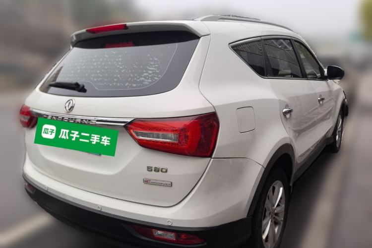 Used Dongfeng Fengon 580 2018 Revised Version 1.8L Manual Comfort Edition Rear Right 45 Deg