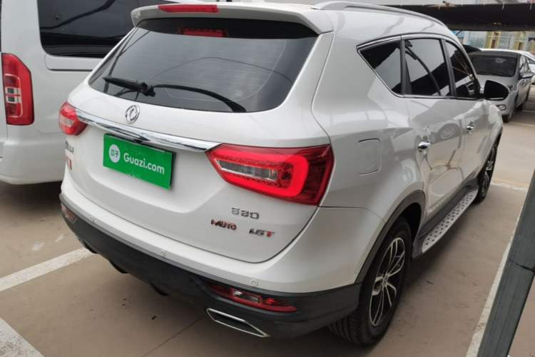 Used Dongfeng Fengon 580 2018 1.5T CVT Luxury Model Rear Right 45 Deg