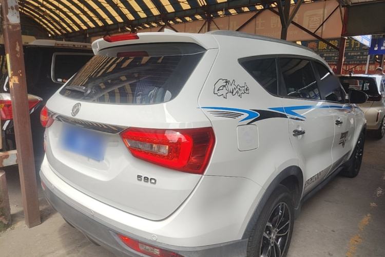 Used Dongfeng Fengon 580 2018 1.5T CVT Smart Connectivity Version Rear Right 45 Deg
