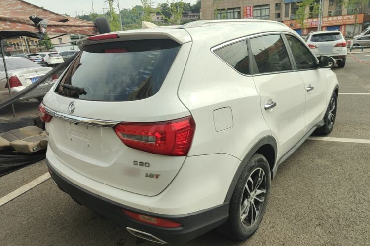 Used Dongfeng Fengon 580 2018 1.5T CVT Luxury Model Rear Right 45 Deg