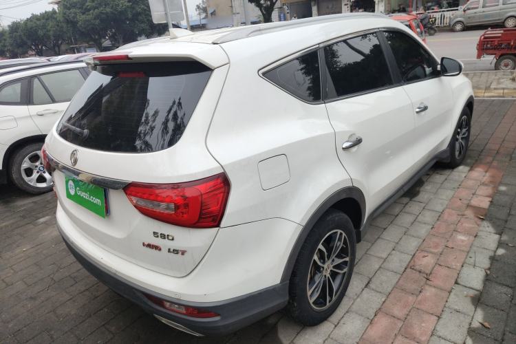 Used Dongfeng Fengon 580 2018 Revised Version 1.5T CVT Luxury Edition Rear Right 45 Deg