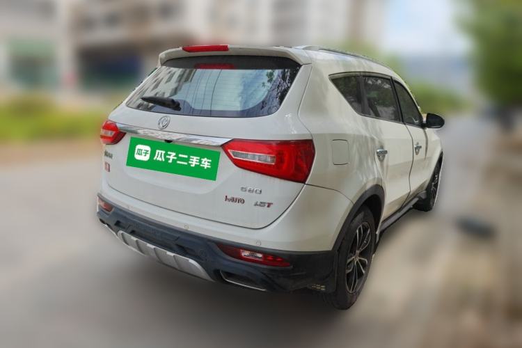 Used Dongfeng Fengon 580 2018 1.5T Manual Luxury Model Rear Right 45 Deg