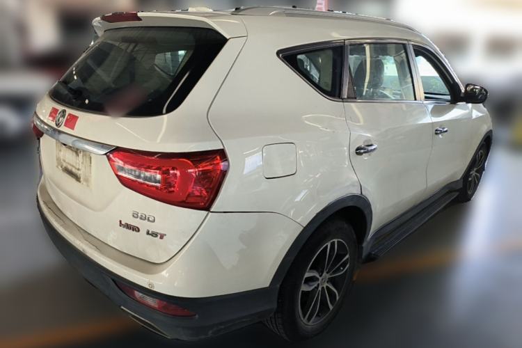 Used Dongfeng Fengon 580 2018 1.5T CVT Luxury Model Rear Right 45 Deg