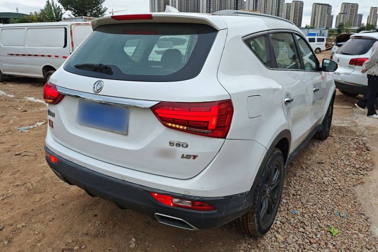Used Dongfeng Fengon 580 2018 1.5T CVT Smart Connectivity Version Rear Right 45 Deg