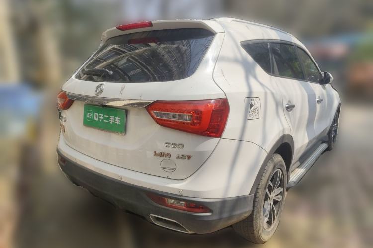 Used Dongfeng Fengon 580 2018 Revised Version 1.5T Manual Luxury Edition Rear Right 45 Deg