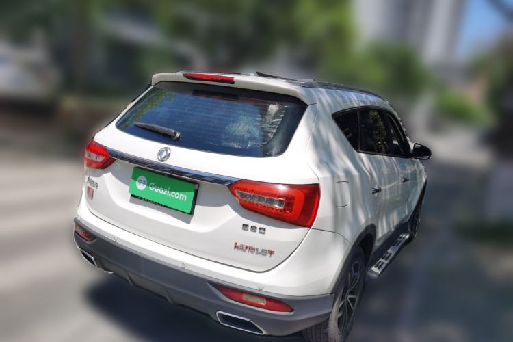 Used Dongfeng Fengon 580 2018 1.5T CVT Luxury Model Rear Right 45 Deg