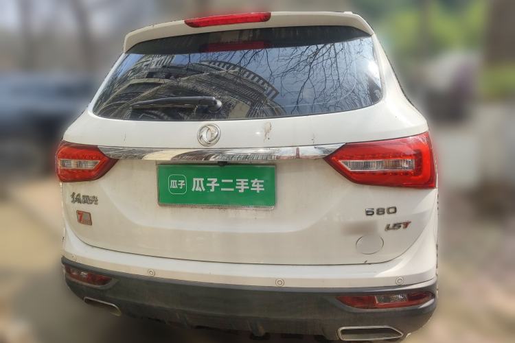 Used Dongfeng Fengon 580 2018 Revised Version 1.5T Manual Luxury Edition Rear