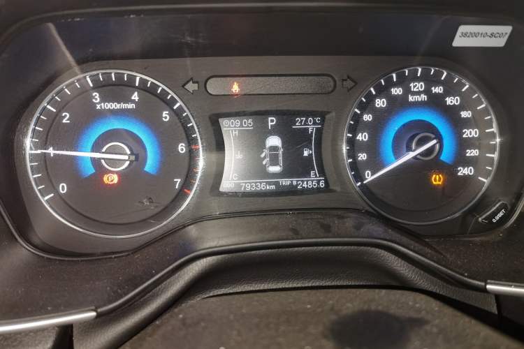 Used Dongfeng Fengon 580 2020 1.5T CVT Luxury Edition Instrument Cluster