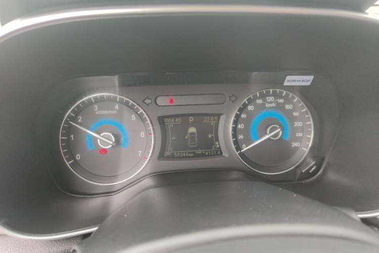 Used Dongfeng Fengon 580 2020 1.5T CVT Luxury Edition Odometer Close Up