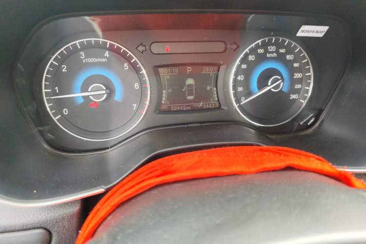 Used Dongfeng Fengon 580 2020 1.5T CVT Luxury Edition Odometer Close Up