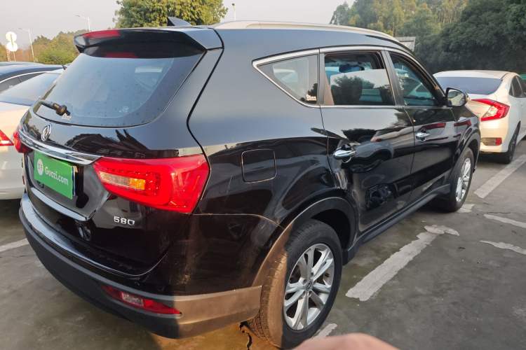 Used Dongfeng Fengon 580 2020 1.8L Manual Comfort Model Rear Right 45 Deg