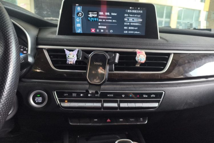 Used Dongfeng Fengon 580 2020 1.5T CVT Luxury Edition Audio And AC Panel