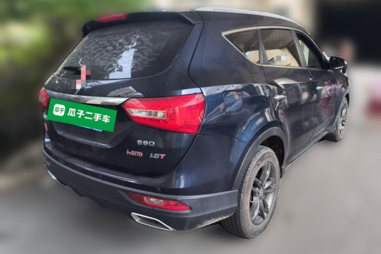 Used Dongfeng Fengon 580 2020 1.5T CVT Luxury Edition Rear Right 45 Deg