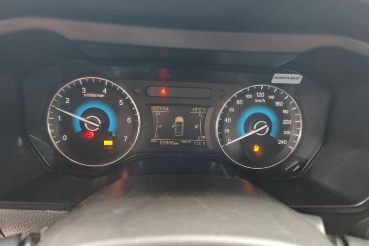 Used Dongfeng Fengon 580 2020 1.8L Manual Comfort Model Instrument Cluster