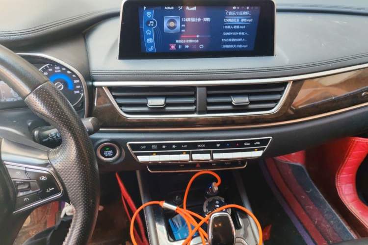 Used Dongfeng Fengon 580 2020 1.5T CVT Luxury Edition Audio And AC Panel