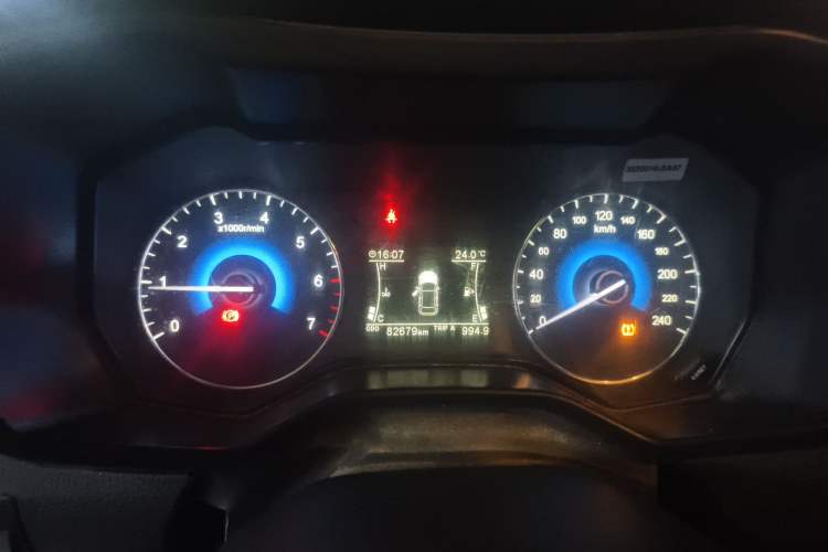 Used Dongfeng Fengon 580 2020 1.8L Manual Comfort Model Instrument Cluster