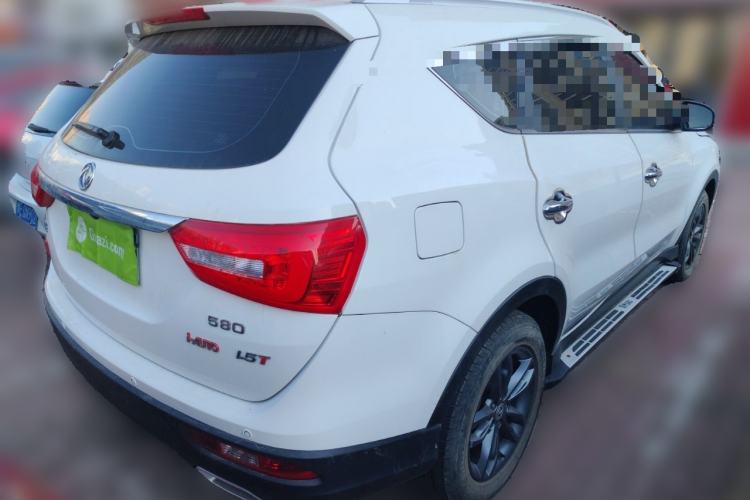 Used Dongfeng Fengon 580 2020 1.5T CVT Luxury Edition Rear Right 45 Deg