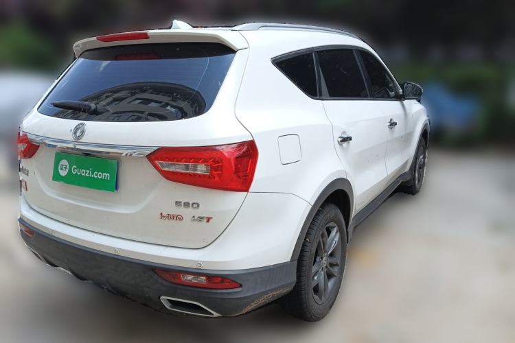 Used Dongfeng Fengon 580 2020 1.5T CVT Luxury Edition Rear Right 45 Deg