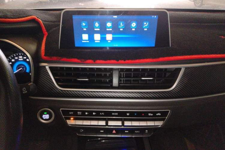Used Dongfeng Fengon 580 2021 Revised ☆ Star Edition 1.5T Automatic Luxury Version Audio And AC Panel