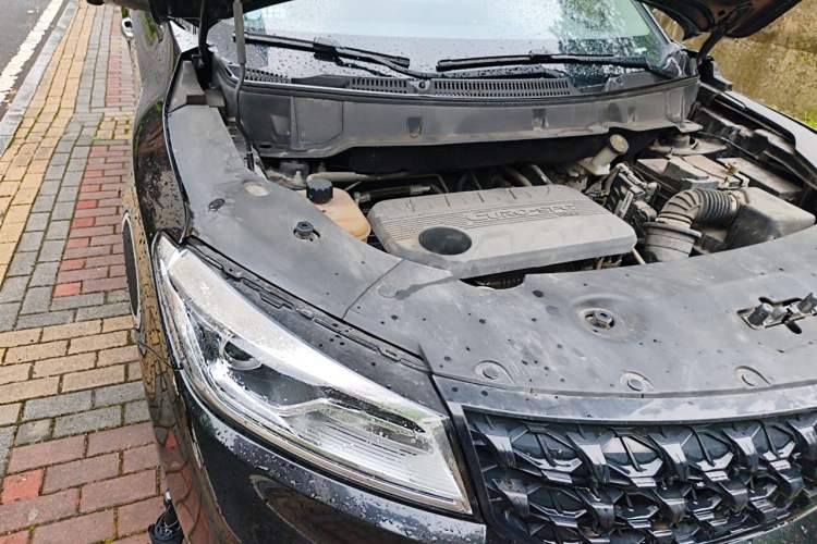 Used Dongfeng Fengon 580 2021 Revised ☆ Star Edition 1.5T Automatic Luxury Version Engine Bay Right