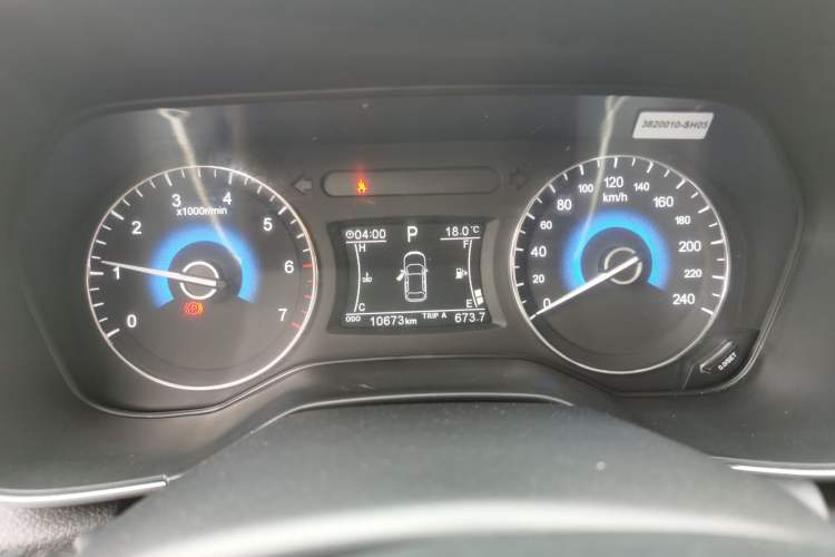 Used Dongfeng Fengon 580 2021 Revised ☆ Star Edition 1.5T Automatic Luxury Version Instrument Cluster