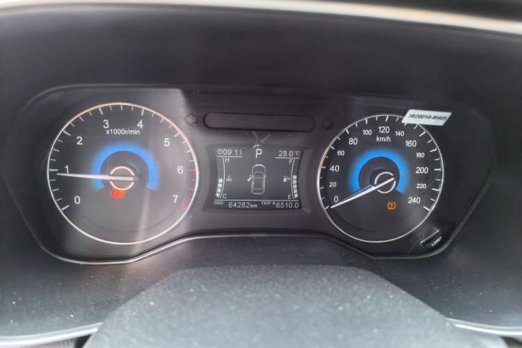 Used Dongfeng Fengon 580 2021 Revised Edition ☆ Star Version 1.5 TGDI Automatic Prestige Grade Instrument Cluster