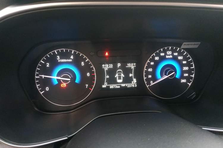 Used Dongfeng Fengon 580 2021 Revised ☆ Star Edition 1.5T Automatic Luxury Version Instrument Cluster