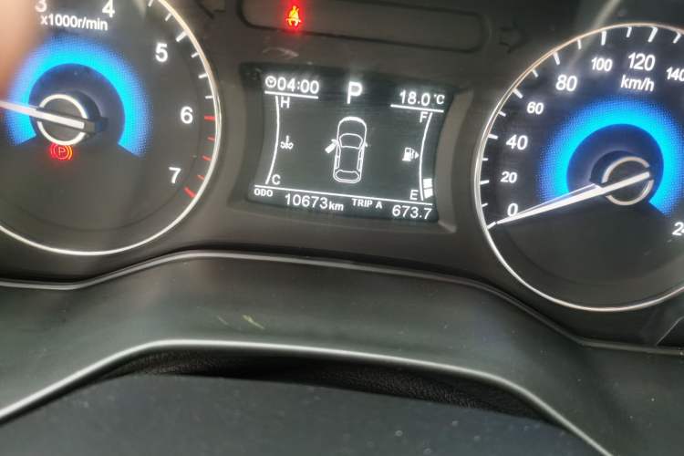 Used Dongfeng Fengon 580 2021 Revised ☆ Star Edition 1.5T Automatic Luxury Version Odometer Close Up
