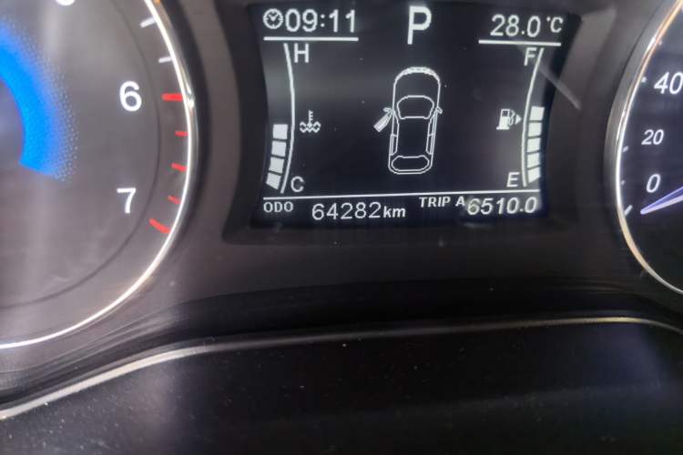Used Dongfeng Fengon 580 2021 Revised Edition ☆ Star Version 1.5 TGDI Automatic Prestige Grade Odometer Close Up