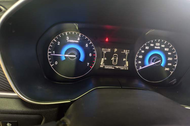 Used Dongfeng Fengon 580 2021 Revised ☆ Star Edition 1.5T Automatic Luxury Version Instrument Cluster