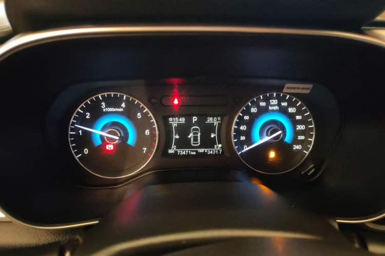 Used Dongfeng Fengon 580 2021 ☆ Star Edition 1.5T Automatic Luxury Version Instrument Cluster