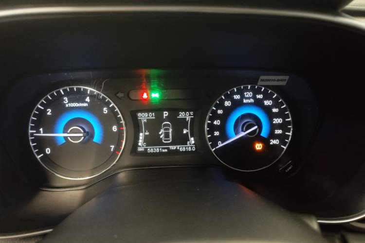 Used Dongfeng Fengon 580 2021 ☆ Star Edition 1.5T Automatic Luxury Version Instrument Cluster