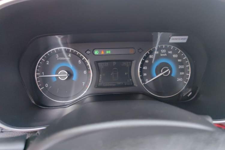 Used Dongfeng Fengon 580 2021 ☆ Star Edition 1.5T Automatic Luxury Version Odometer Close Up