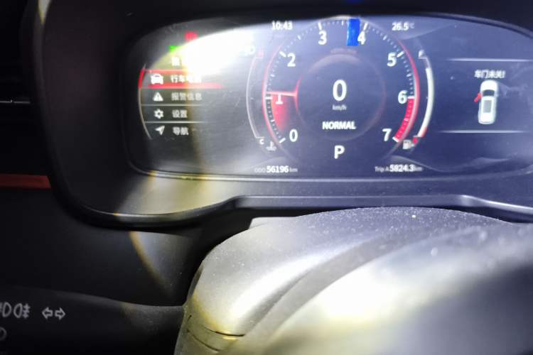 Used Dongfeng Fengon 580 2021 ☆ Star Edition 1.5 TGDI Automatic Flagship Version Odometer Close Up