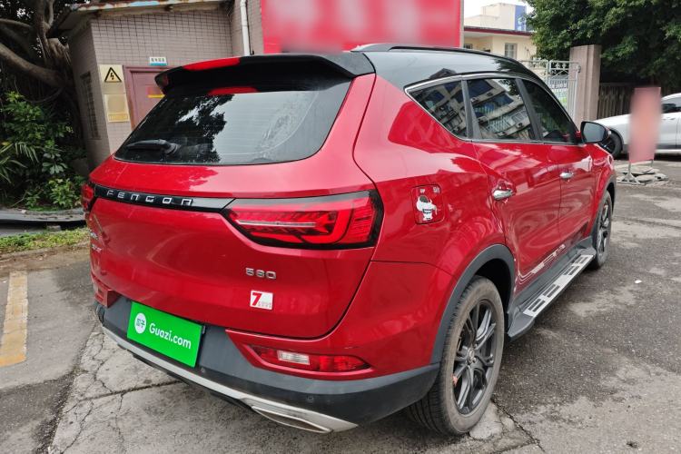 Used Dongfeng Fengon 580 2021 ☆ Star Edition 1.5 TGDI Automatic Flagship Version Rear Right 45 Deg