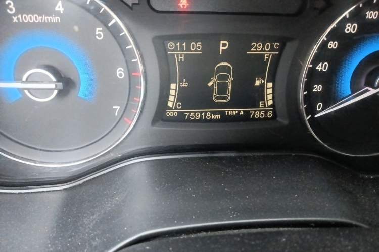 Used Dongfeng Fengon 580 2021 ☆ Star Edition 1.5 TGDI Automatic Prestige Version Odometer Close Up
