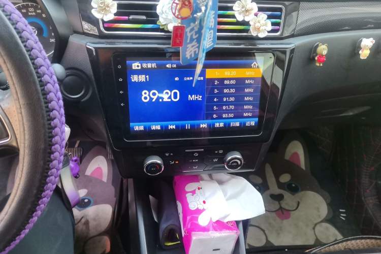Used Dongfeng Fengon 580 2021 ☆ Star Edition 1.8L Manual Elite Version Audio And AC Panel