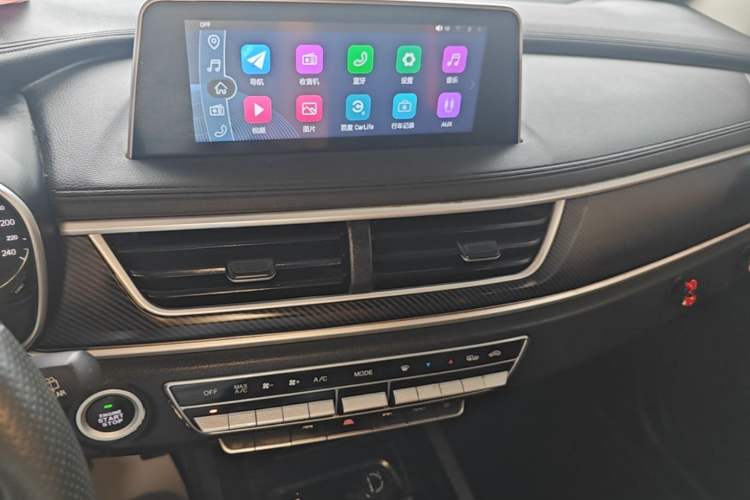 Used Dongfeng Fengon 580 2021 ☆ Star Edition 1.5T Automatic Luxury Version Audio And AC Panel